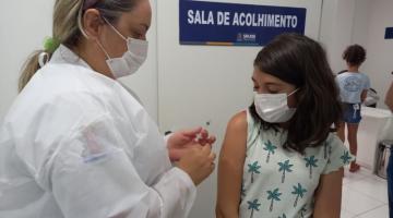 São José tem alta procura por vacinação de crianças contra a Covid-19 e aguarda novas doses