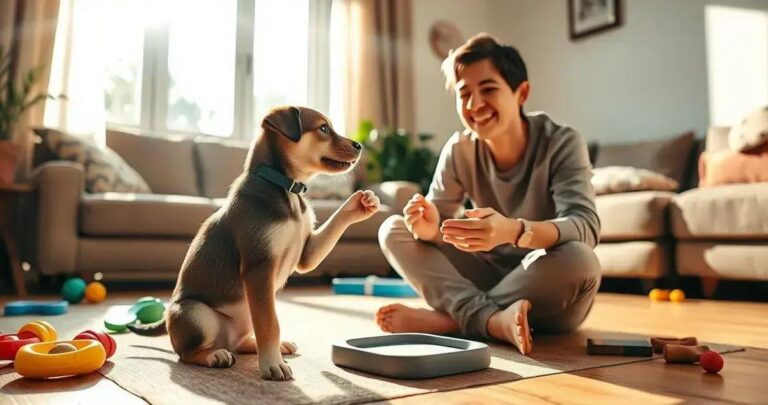 como adestrar cachorro filhote em casa