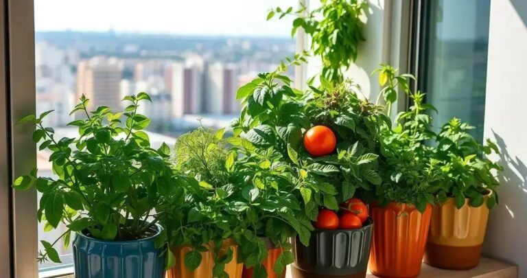 como fazer horta em apartamento
