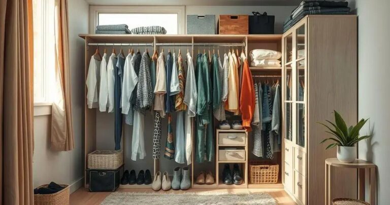 como organizar o guarda-roupa
