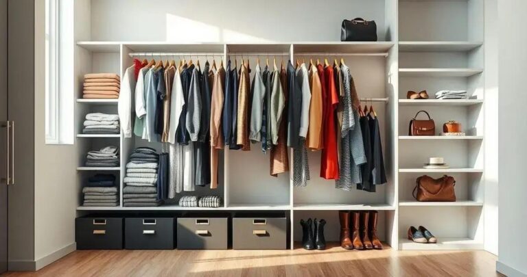 como organizar o guarda-roupa