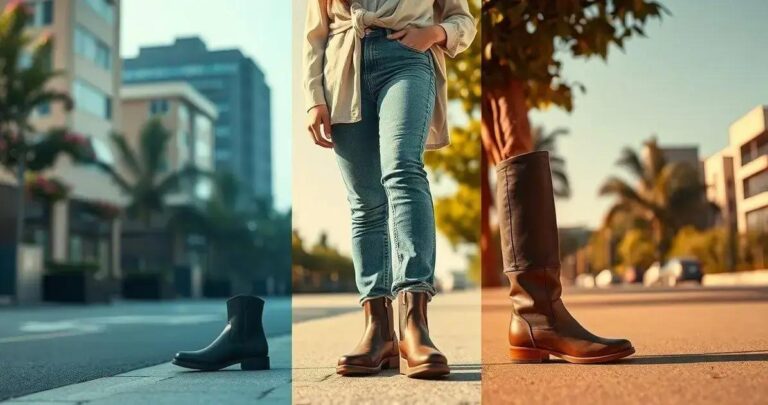 como usar bota de cano curto