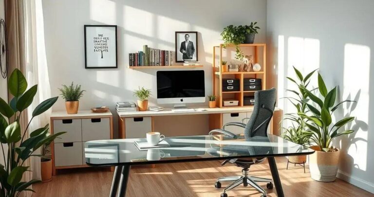 decoração de home office