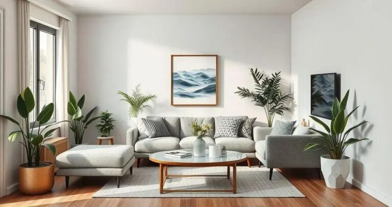 decoração de sala pequena