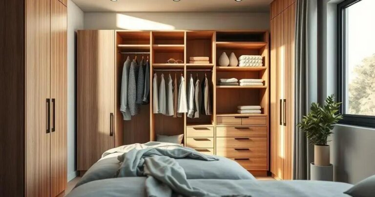 guarda-roupa para quarto pequeno