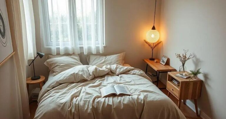 ideias de decoração para quarto de casal pequeno