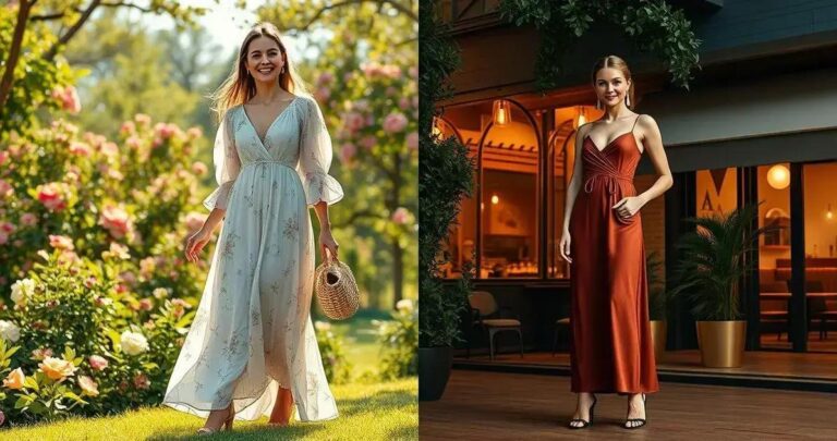 looks com vestido longo