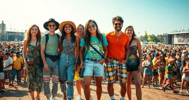 looks para festival de música