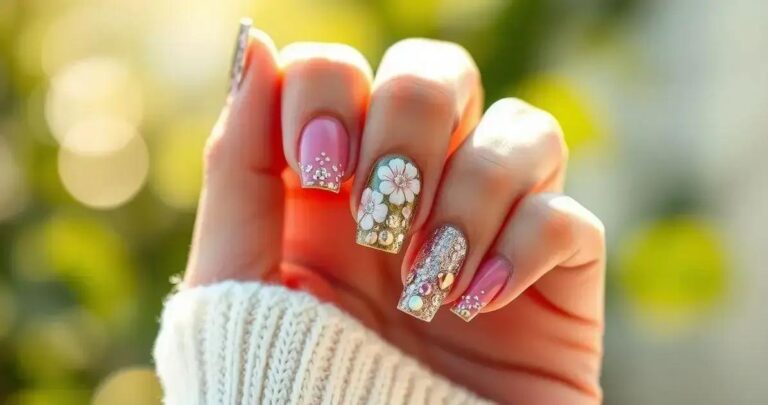 tendências de unhas decoradas