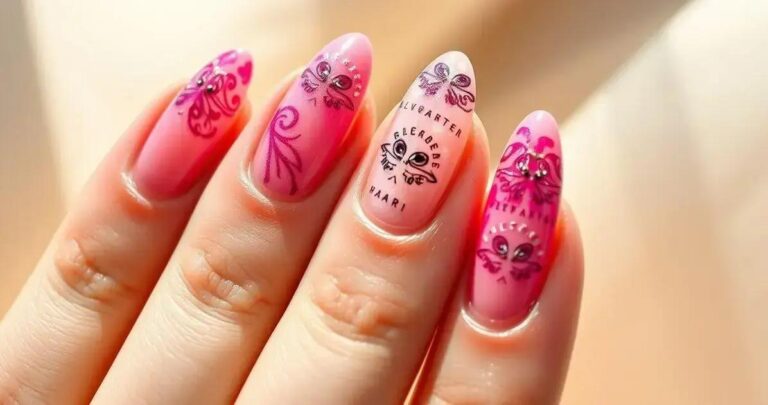 unhas amendoadas