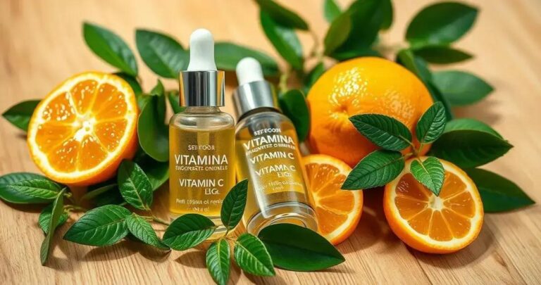 vitamina C para o rosto
