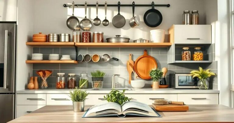 como organizar a cozinha