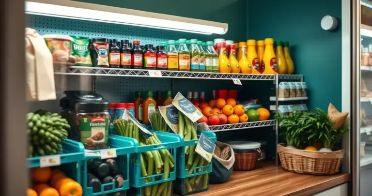 como organizar a despensa de alimentos