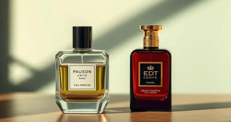 diferença entre Eau de Parfum e Eau de Toilette