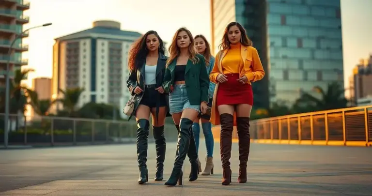looks com bota over the knee