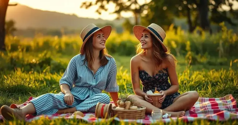 looks para um piquenique