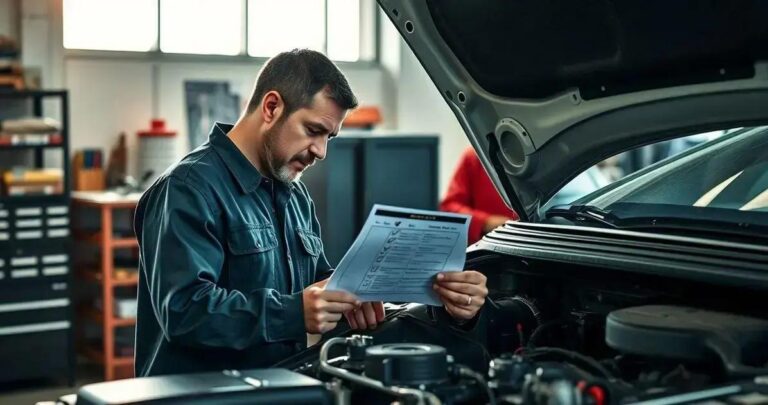 manutenção preventiva do carro
