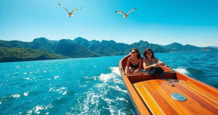 passeio de barco Florianópolis